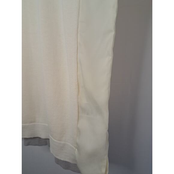 Banana Republic Womens Sweater Size L Ivory Classic Career Staple - Picture 3 of 9